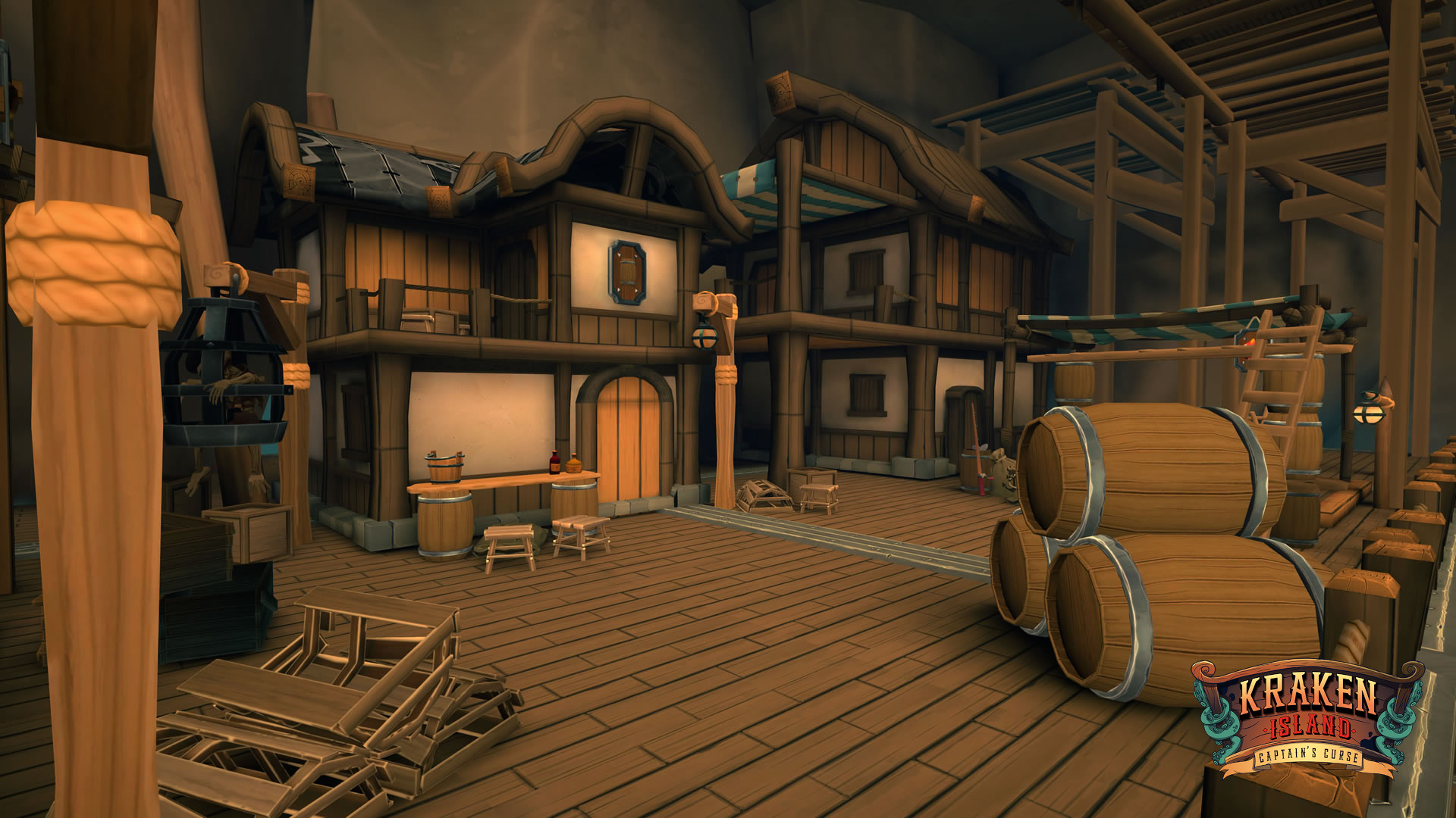 Kraken Island: Captain’s Curse - Family Friendly Action Adventure screenshot 3
