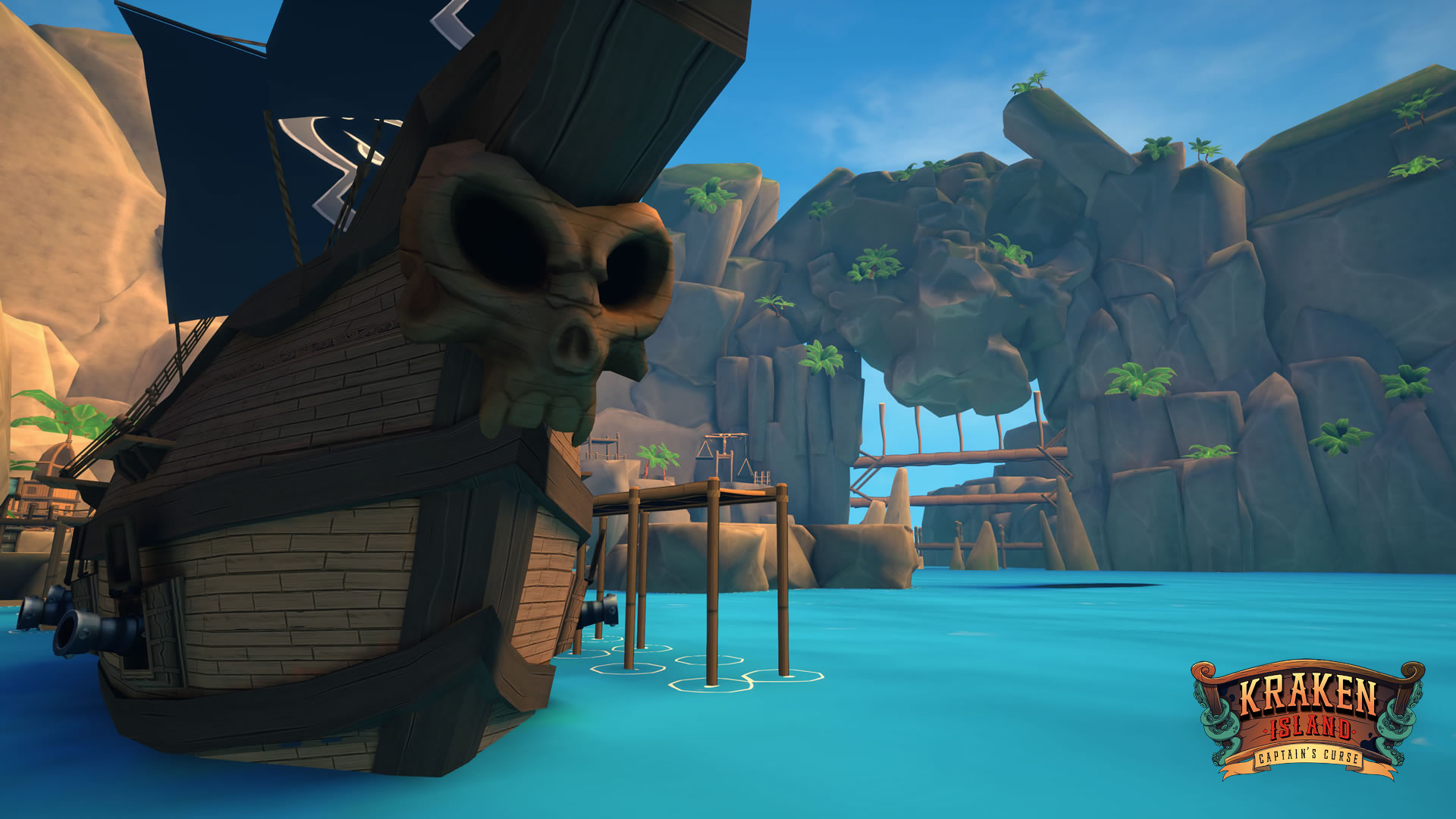 Kraken Island: Captain’s Curse - Family Friendly Action Adventure screenshot 4