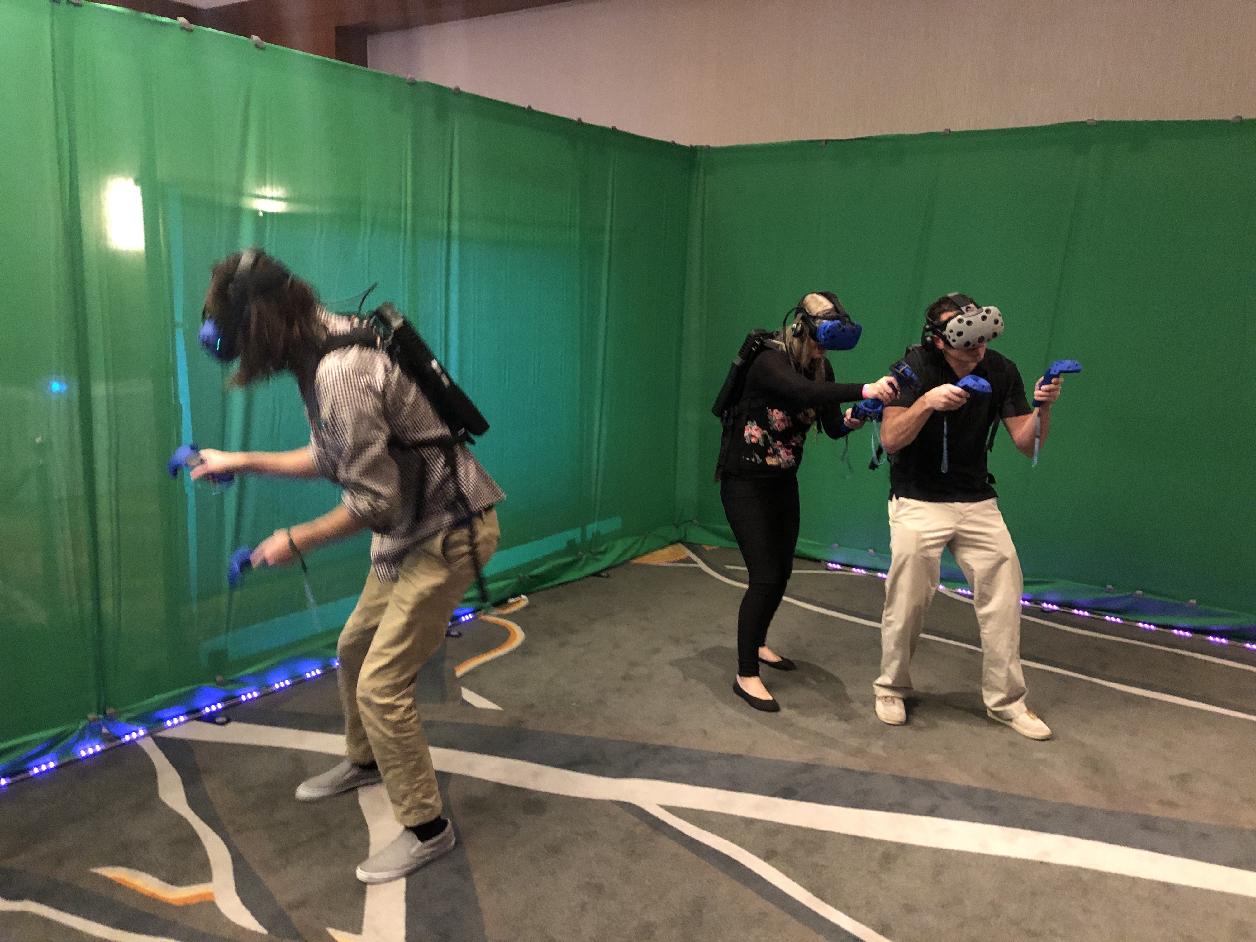 Virtual Reality Arena For Hire DeployVR Multiplayer Virtual Reality